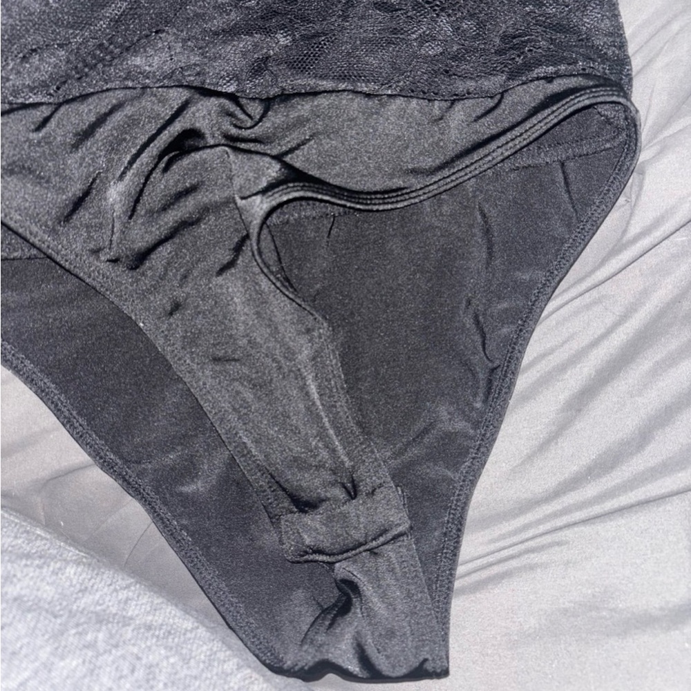 Out from under lace trim bodysuit - Picture 3 of 6